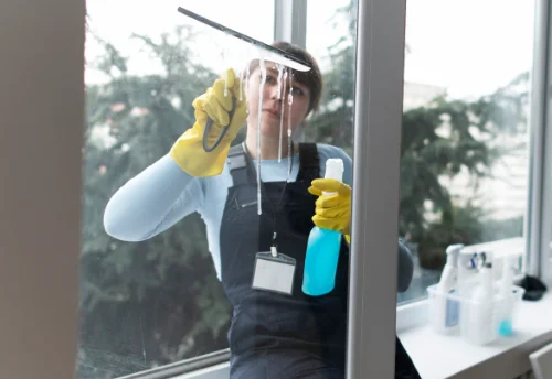 Nettoyage de vitres intérieures et extérieures à Frans